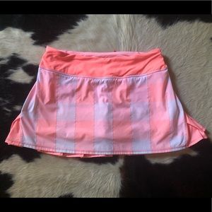Lululemon Pace Setter Peach Pink Skirt